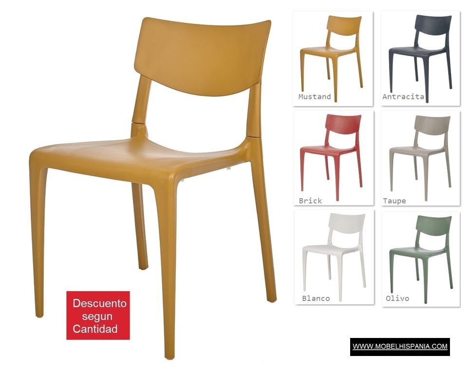 TOWN CHAIR mostaza w 19