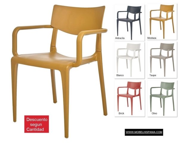 TOWN ARMCHAIR mostaza w 3