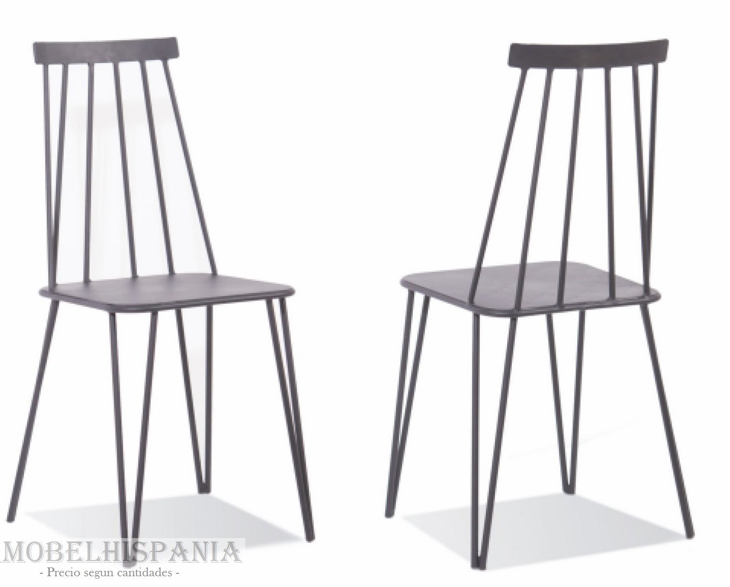 TRIBECA silla industrial metalica