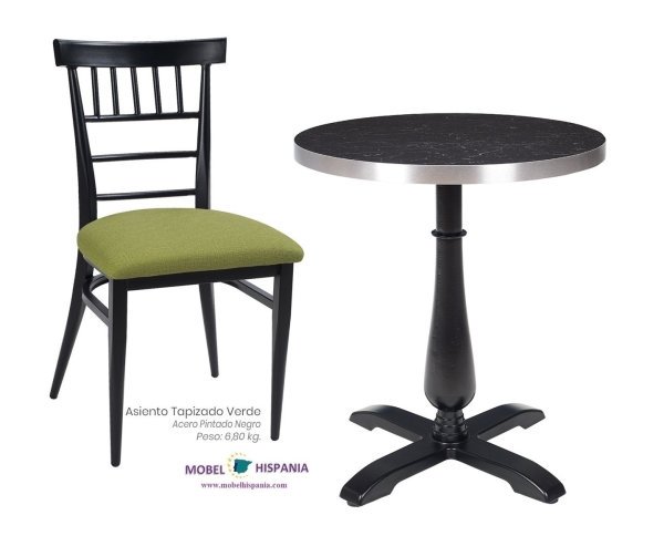 152 Silla negro asiento laminado 06 1