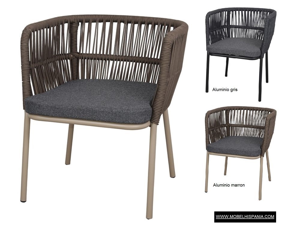 DONNELS sillon marron w 1