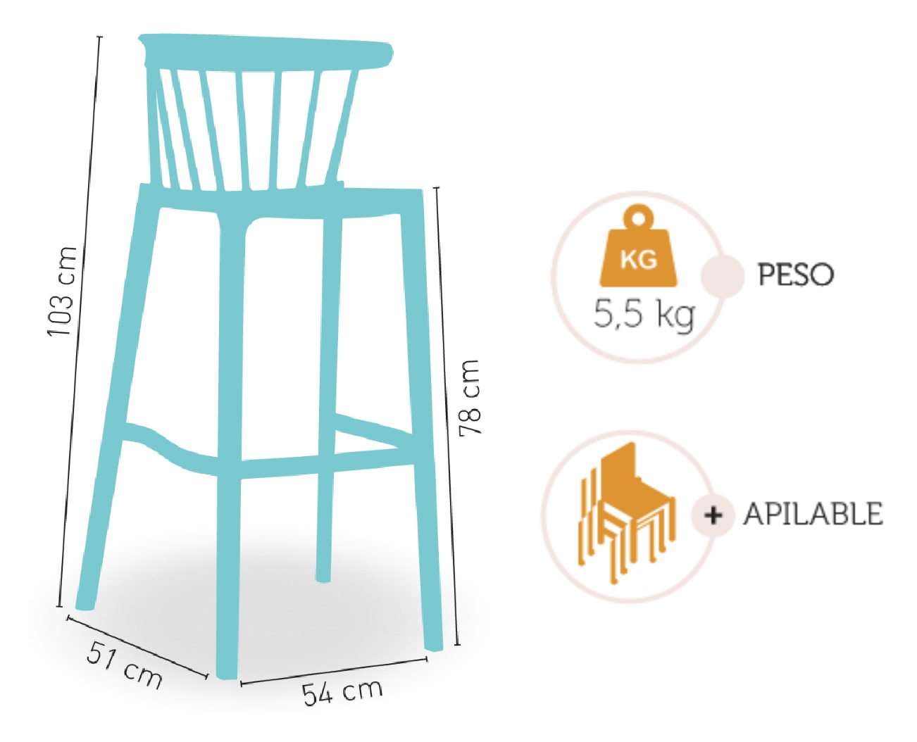 TOS401 taburete beige 02 1