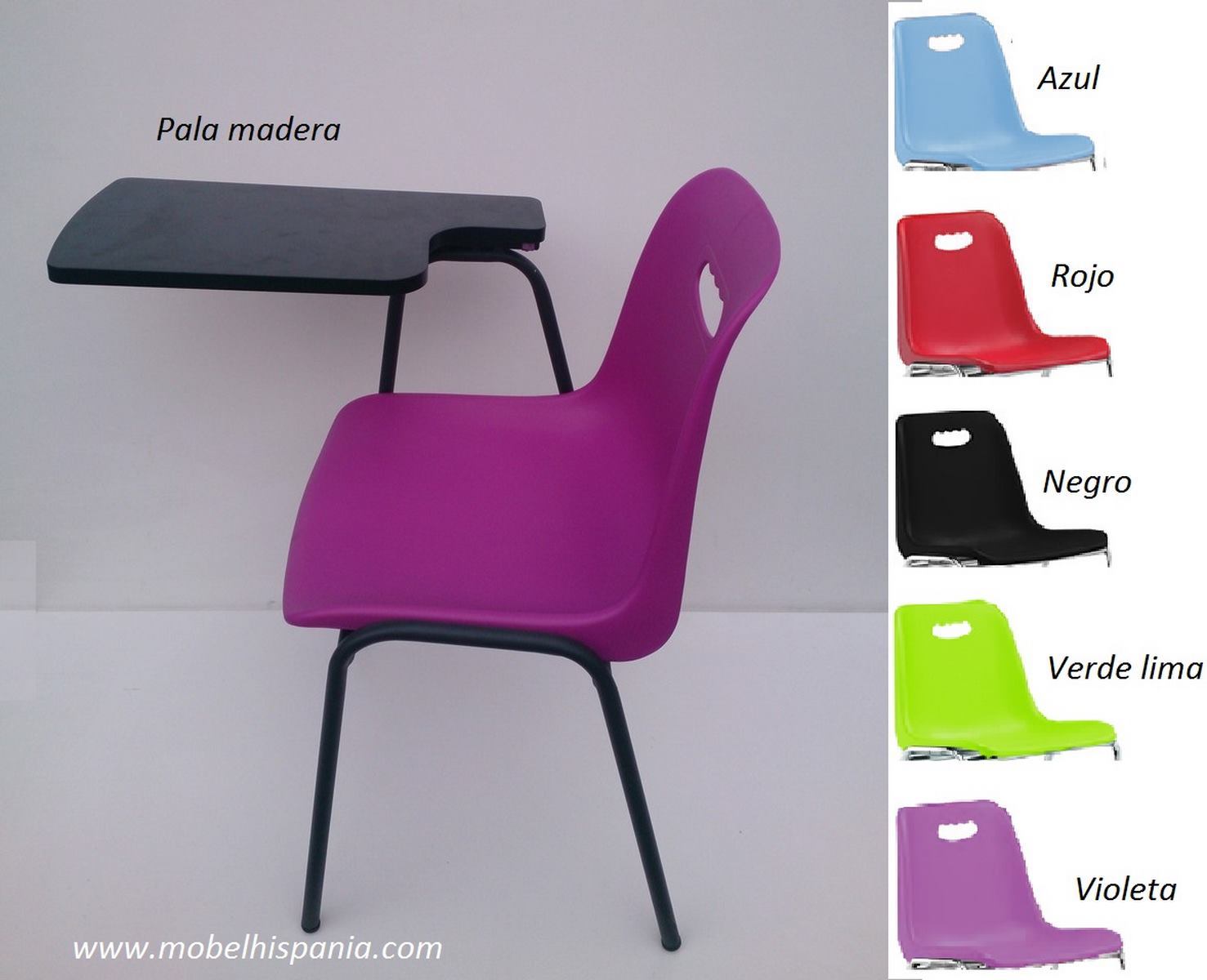 vicenza silla pala escritura fucsia mobel hispania 1 1