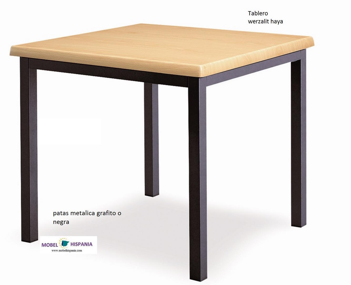 RB6112 mesa rectangular metalica negra travertino 01