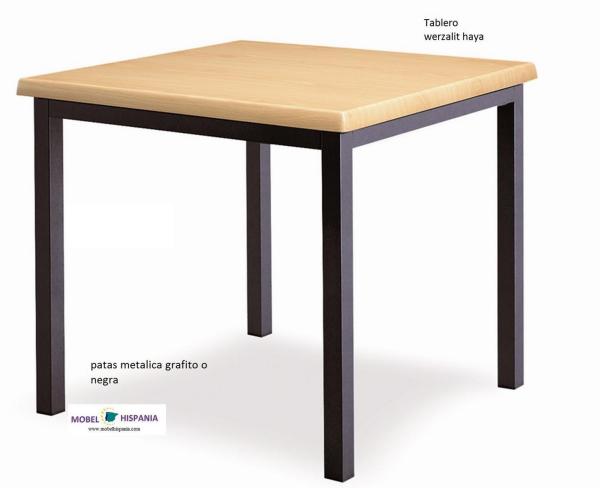 RB6772-mesa-metalica-grafito-tablero-werzalit-antik_01 RB6772 mesa metalica grafito tablero werzalit antik 01