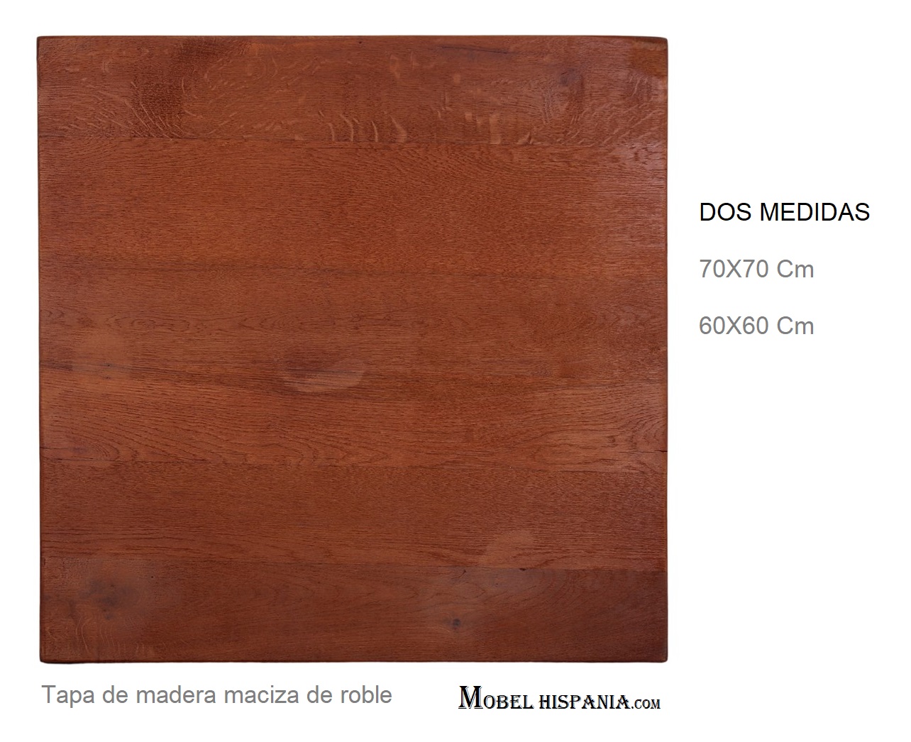 DARWIN tapa roble macizo nogal 01