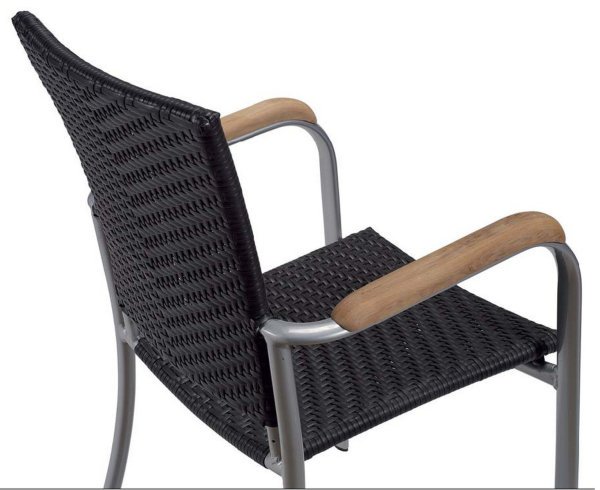 bergamo sillon aluminio medula cafe 02