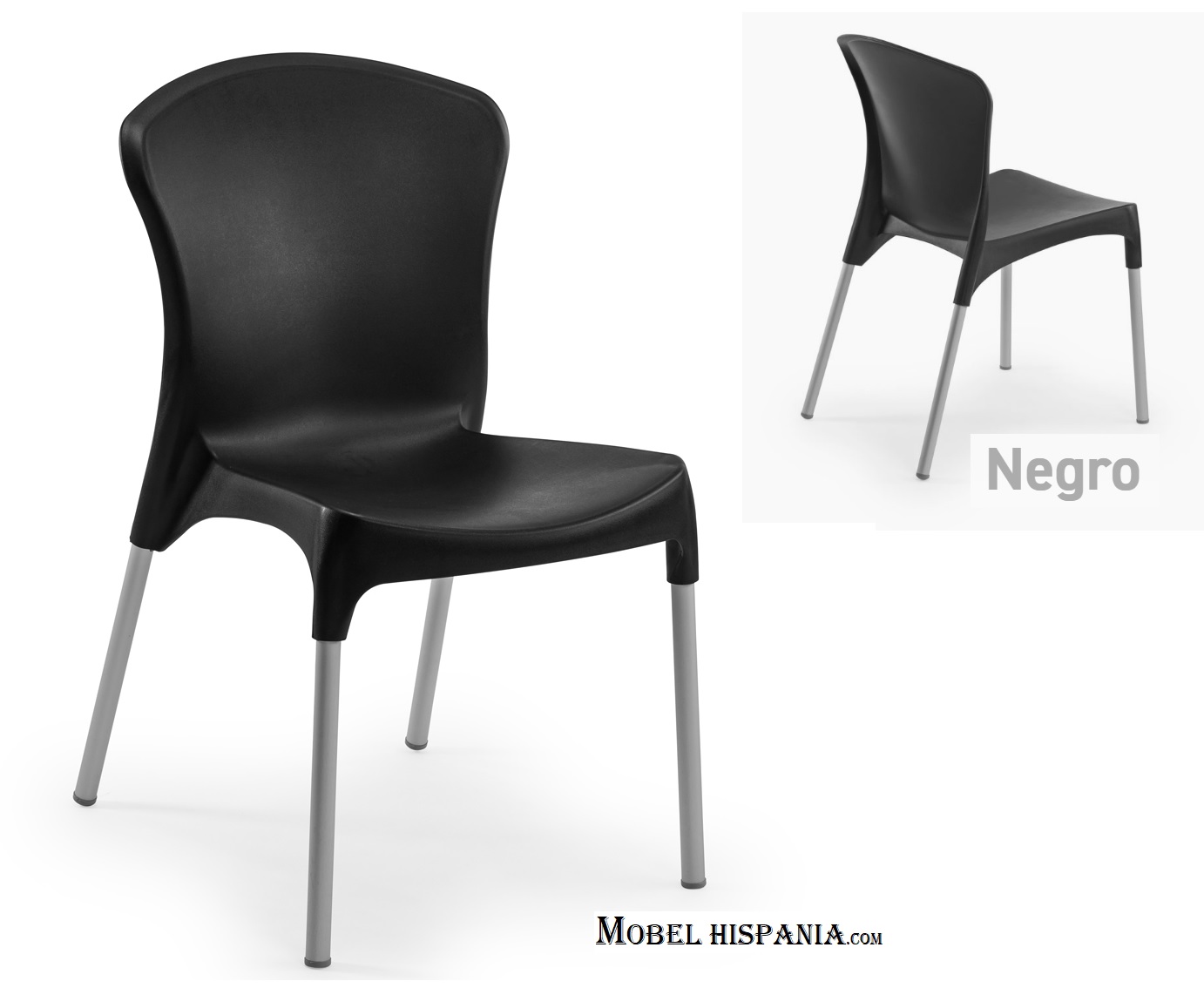 LUG225 Silla polipropileno verde 1 07 2