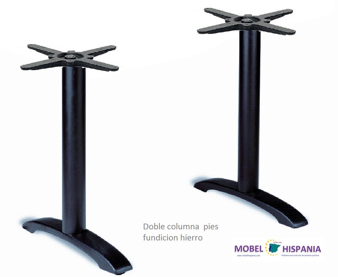 oslo-doble-columna-metalica-pie-de-mesa oslo doble columna metalica pie de mesa