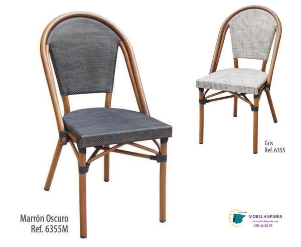 6356 silla aluminio marron gris 1 03 2