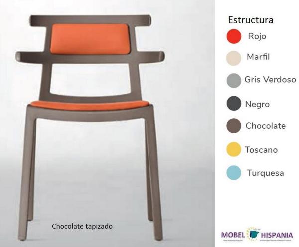 TOKYO silla tapizada solo asiento 11 1