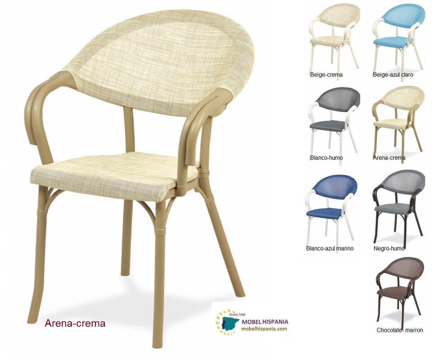 2127 sillon polipropileno beige textilene crema 02 2