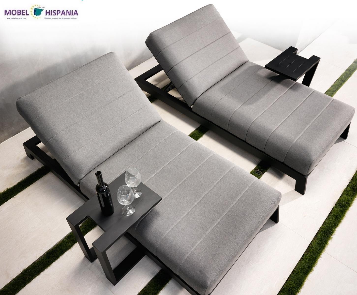 9916T-Tumbona-aluminio-tapizada 9916T Tumbona aluminio tapizada