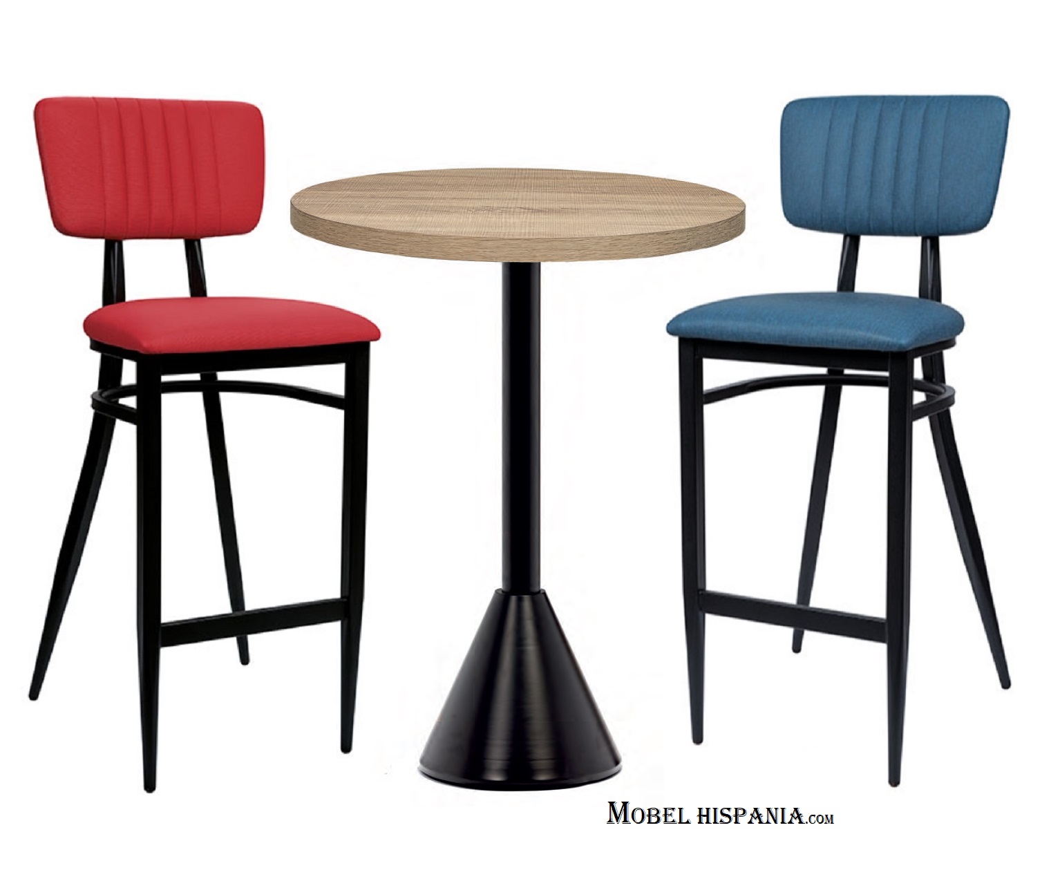 287 taburete metal tapizado mostaza 08