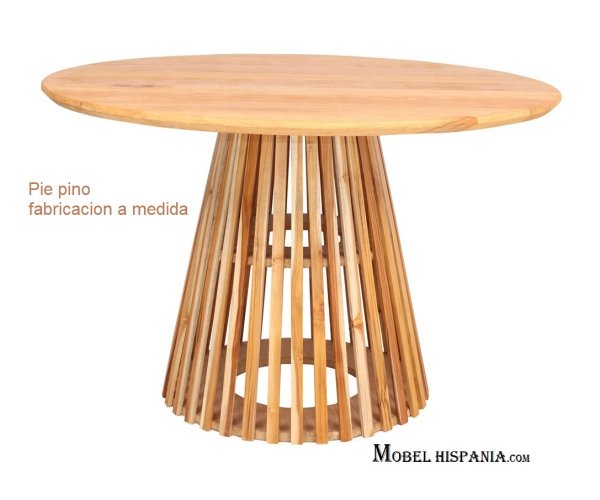 LEIRE Pie mesa palilleria pino 01