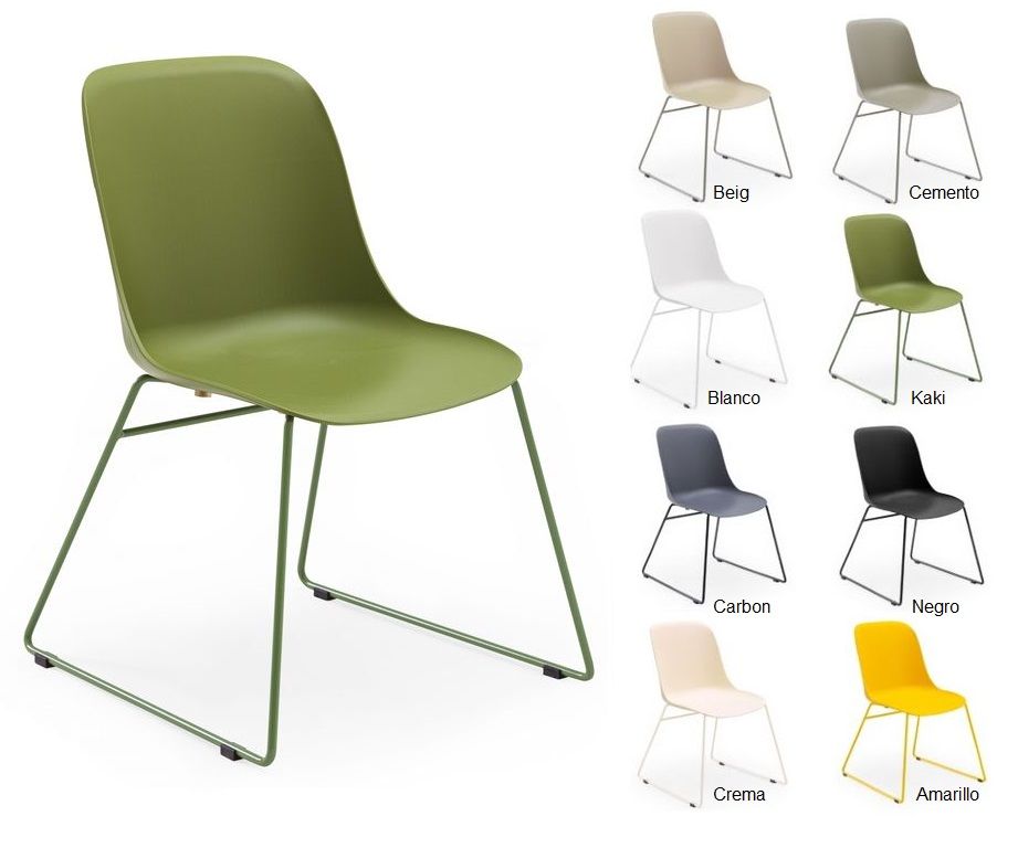 shell silla patin kaki 2 1