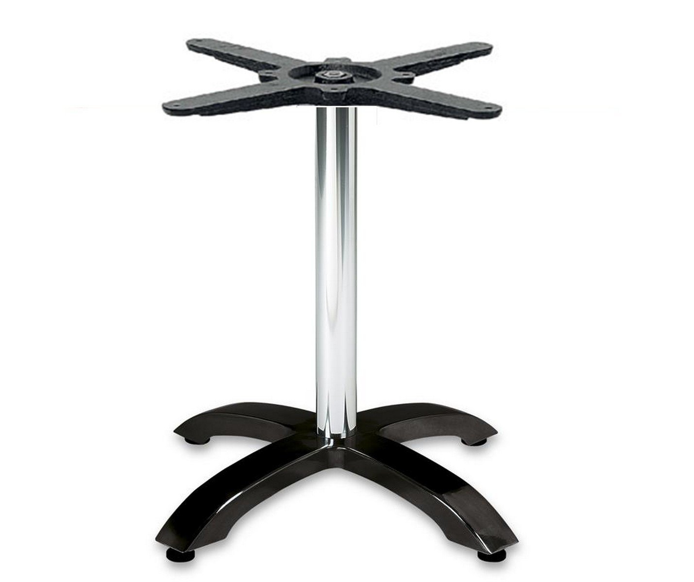 354 pie de mesa aluminio negro 01