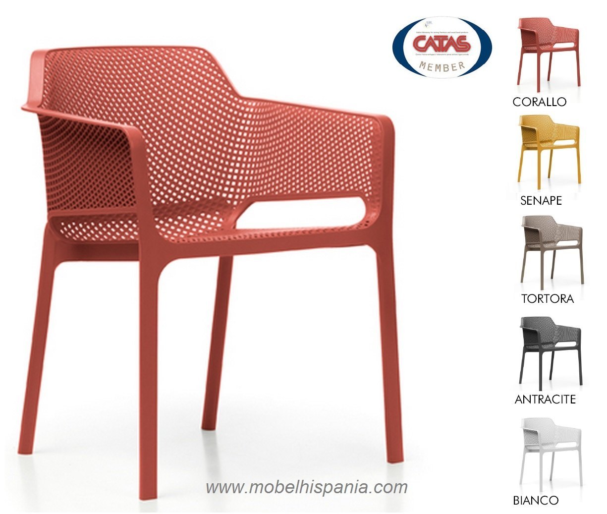 net butaca corallo nardi 1