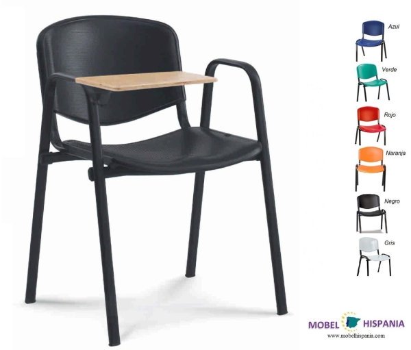 novaiso silla negra academias colores 08