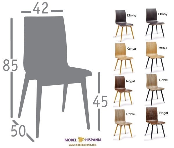 MICHIGAN silla c4 deco madera natural cascasa ebony 02