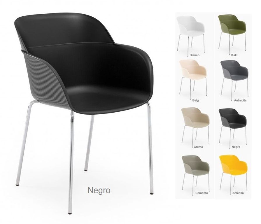 SHELL sillon cromado carbon 2 2