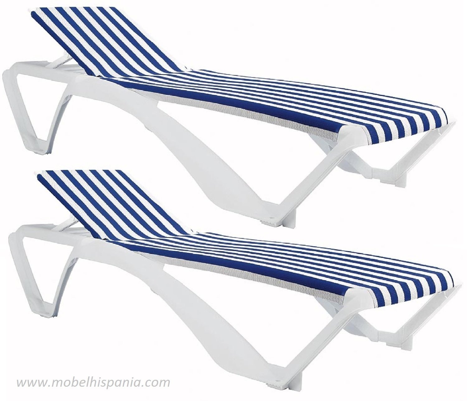 marina blanca textiline blanco azul mobel hispania