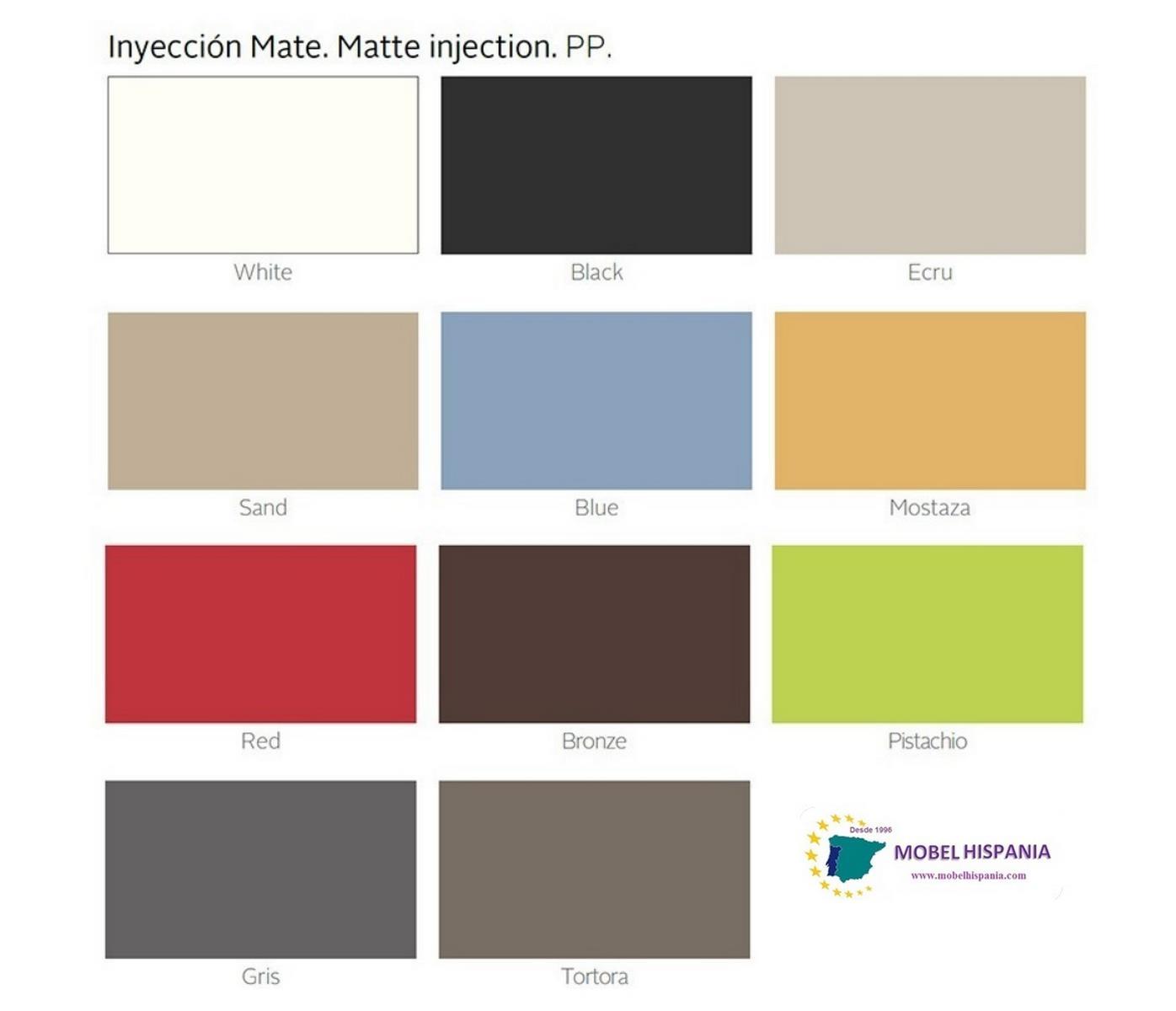 Oxel silla polipropileno negro 2 07 2