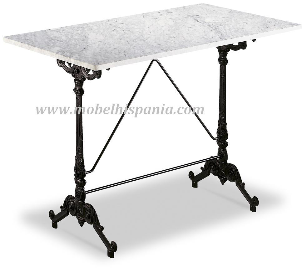 348 mesa marmol forja fundicion aluminio mobel hispania 02