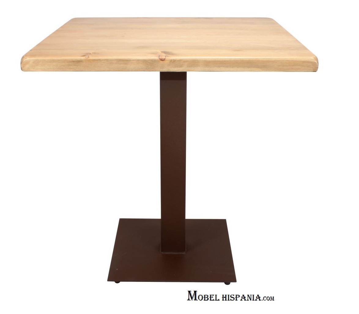 FERRO-mesa-oxido-tapa-madera FERRO mesa oxido tapa madera