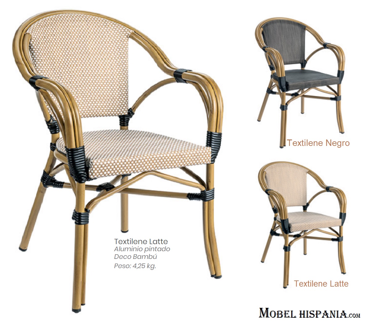 6060 sillon bambu textiline latte 1