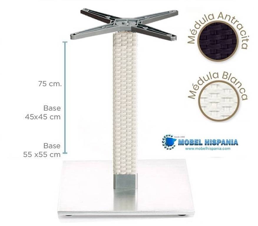 9866 Pie aluminio medula1