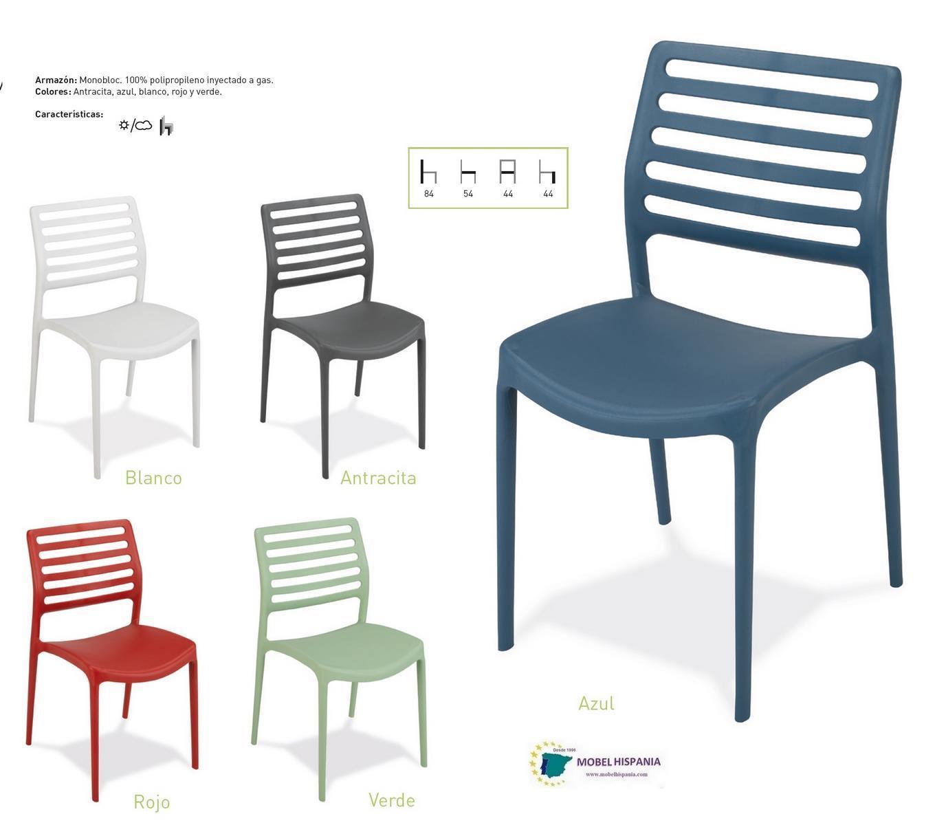 1150 Silla polipropileno verde 01 3