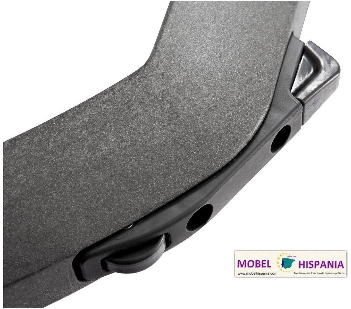 SUNSET tumbona doble gris blanca negro negro 11