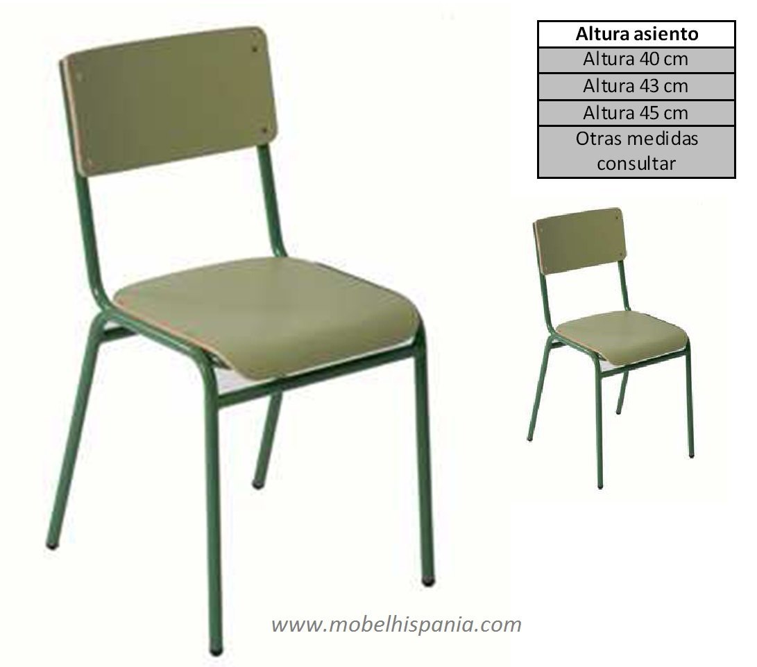 escolar silla madera mobel hispania 01