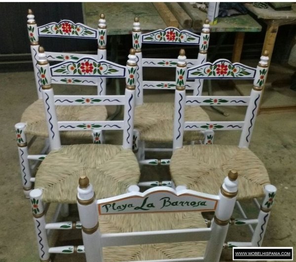 Patio azul decorada w 02