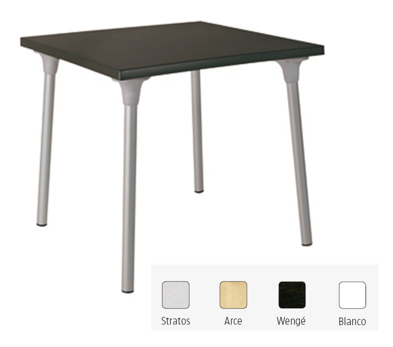 montblanc mesa werzalit wengue aluminio terraza