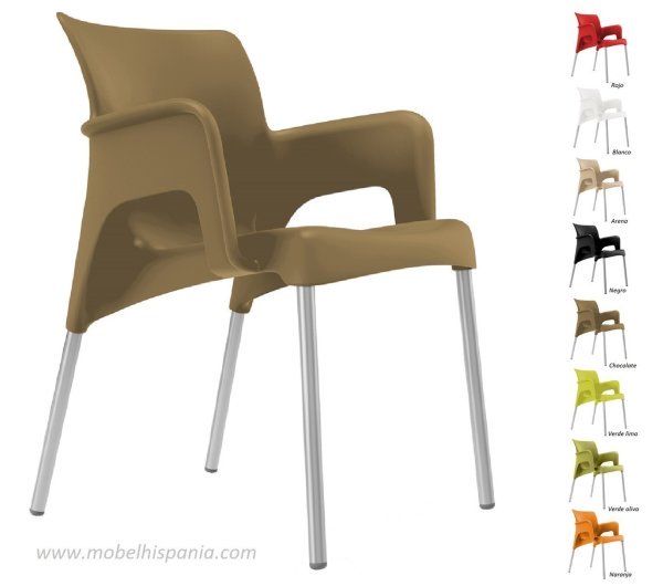 sillon sun aluminio polipropileno arena mobel hispania 05 1