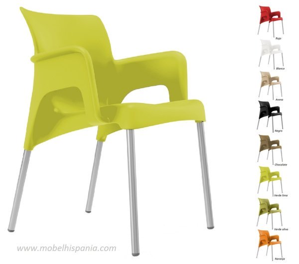 sillon sun aluminio polipropileno arena mobel hispania 08 1