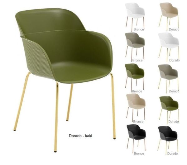 SHELL sillon bronce negro 09 1