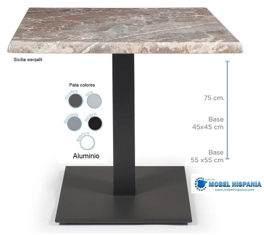 9866 mesa negro werzalit