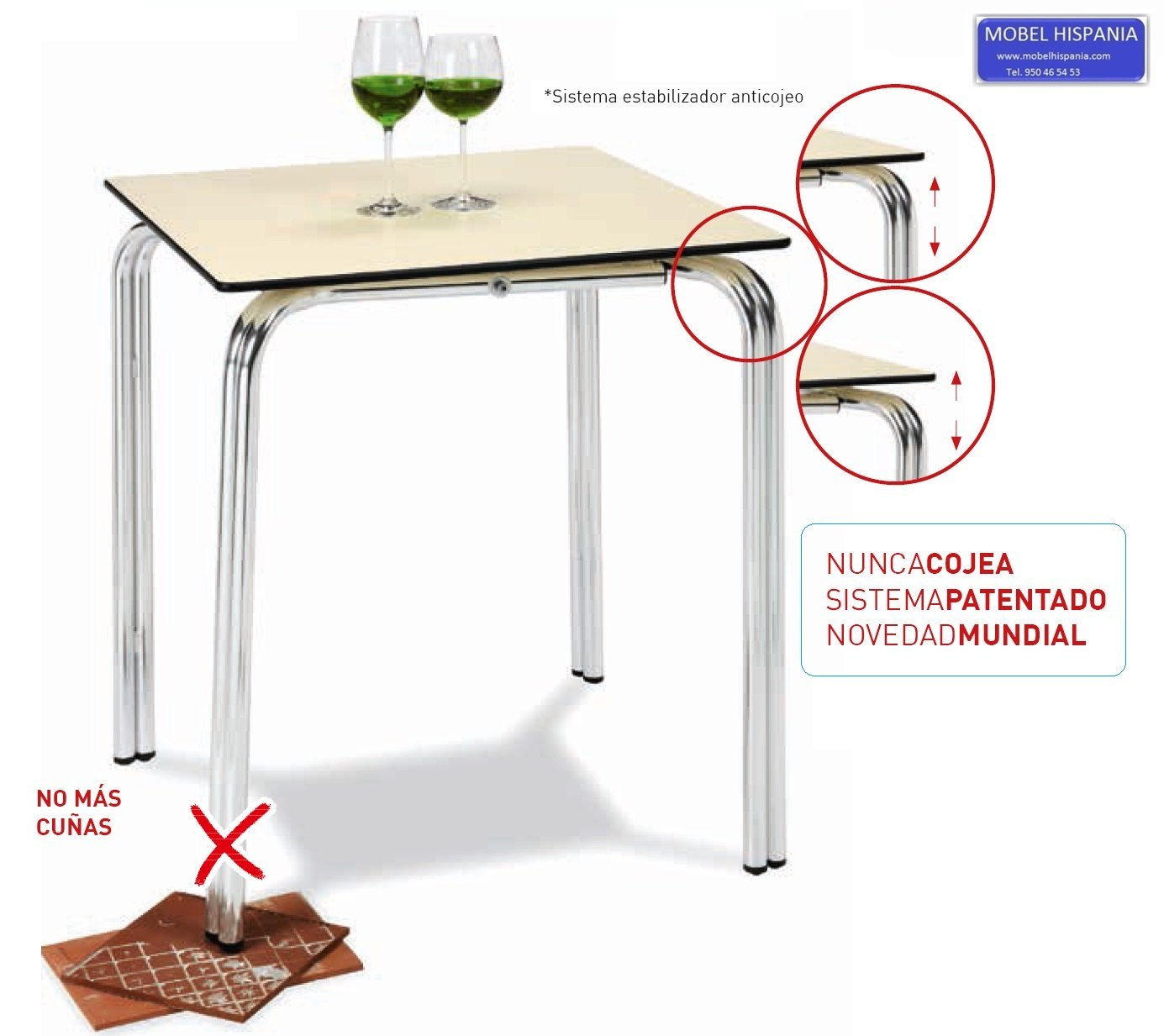 3500-mesa-aluminio-sistema-anticojeo-compacto 3500 mesa aluminio sistema anticojeo compacto