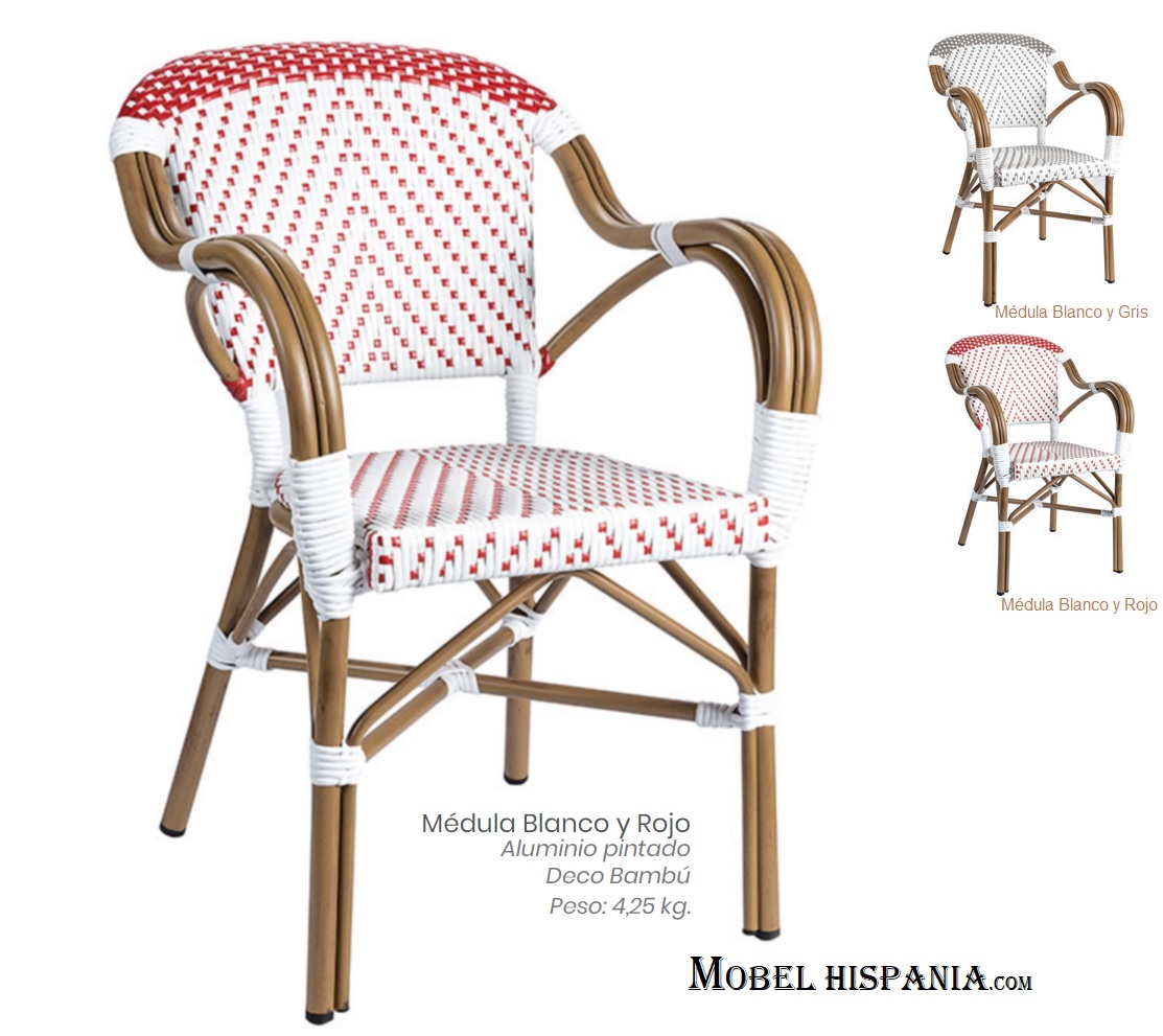 6060 sillon medula blanco rojo 1