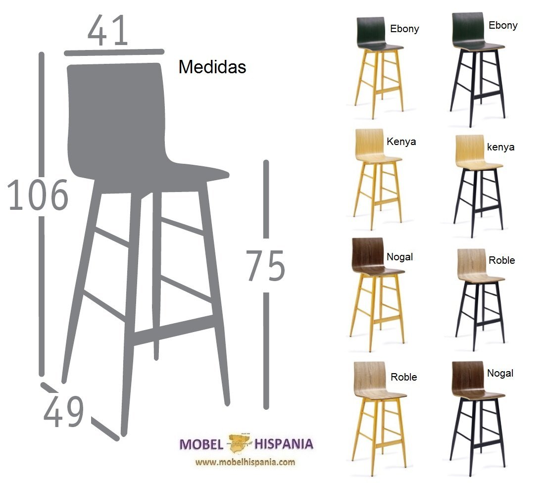 Michigan banqueta deco madera roble vintage 02