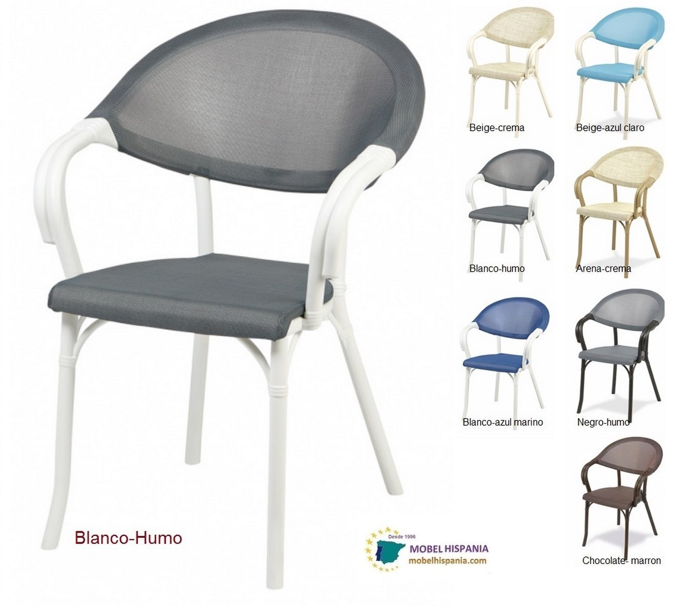 2127 sillon polipropileno negro textilene humo 07 2