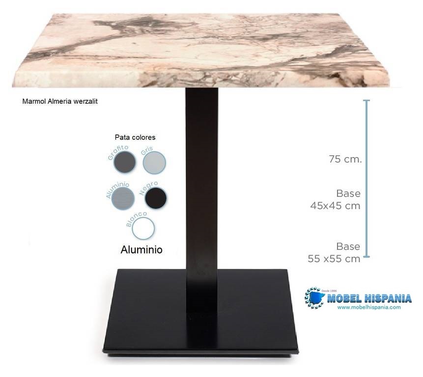 9866 mesa negro werzalit1