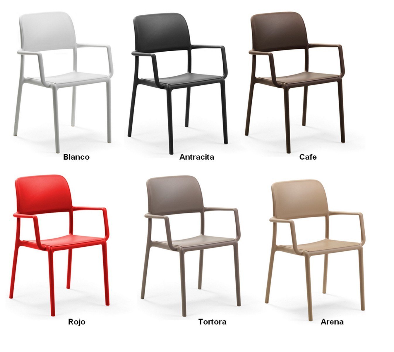 riva sillones hosteleria colectividades azul 01