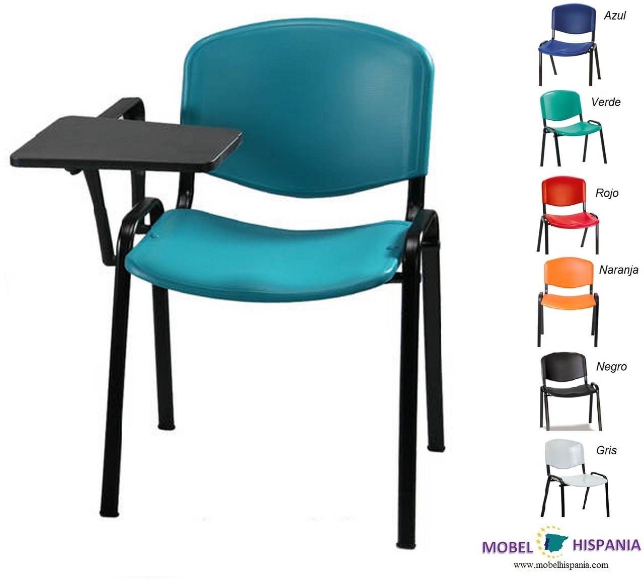 novaiso silla pala escritura verde 1