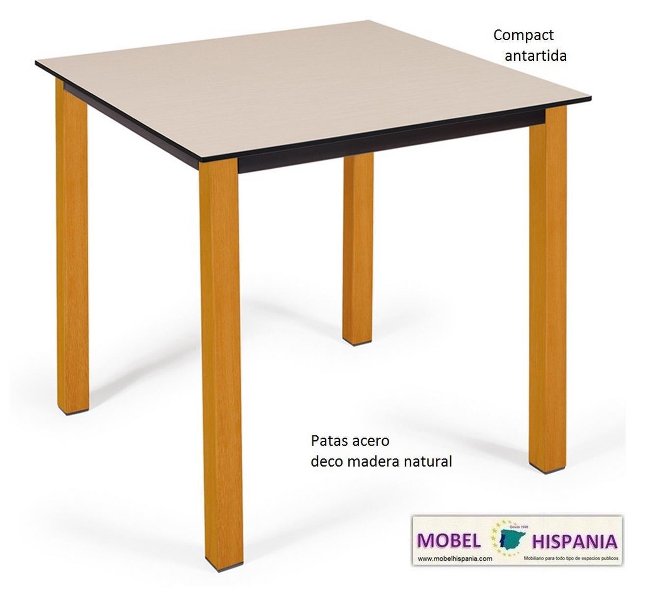 RB.6772 Mesa acero negro tablero melamina roble joplin 02