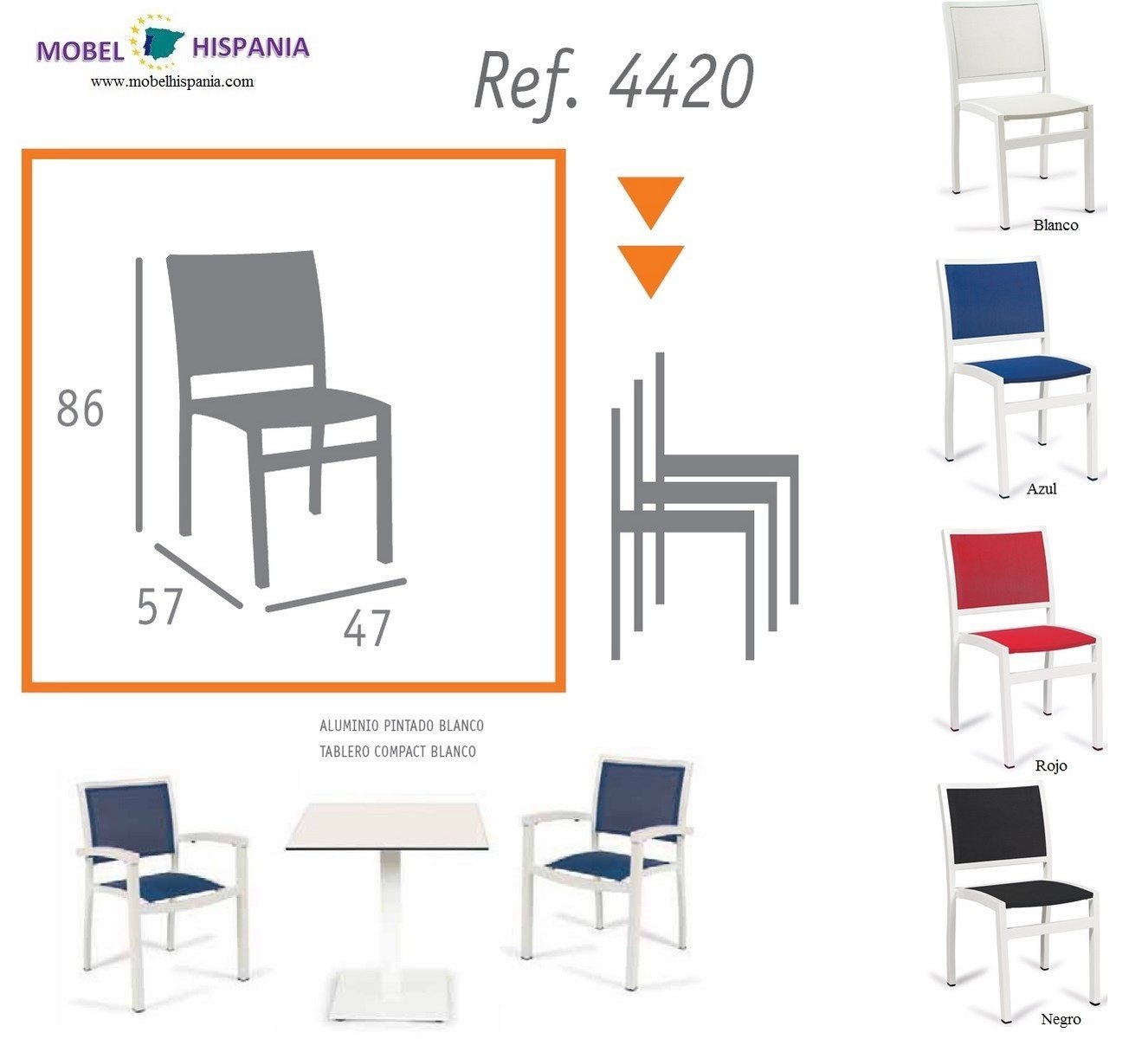 4420 silla blanca aluminio azul 1 03