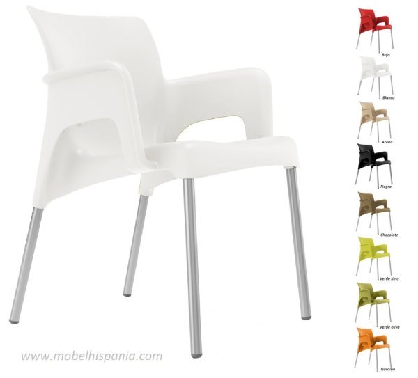 sillon sun aluminio polipropileno arena mobel hispania 04 1